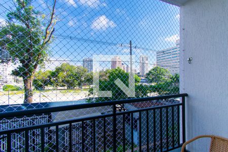 Varanda da Sala de apartamento para alugar com 2 quartos, 57m² em Vila Prudente, São Paulo