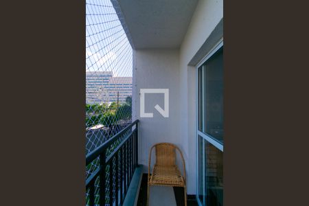 Varanda da Sala de apartamento para alugar com 2 quartos, 57m² em Vila Prudente, São Paulo