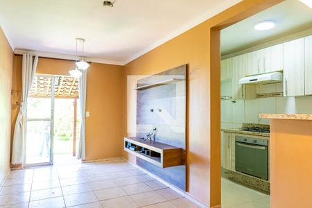 Sala/Cozinha de apartamento para alugar com 2 quartos, 62m² em Jardim Antonio Von Zuben, Campinas