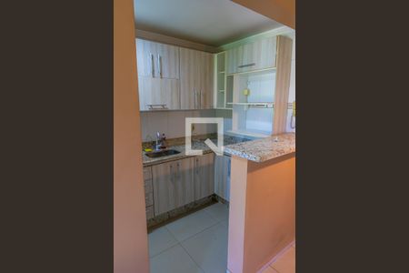 Sala/Cozinha de apartamento para alugar com 2 quartos, 62m² em Jardim Antonio Von Zuben, Campinas