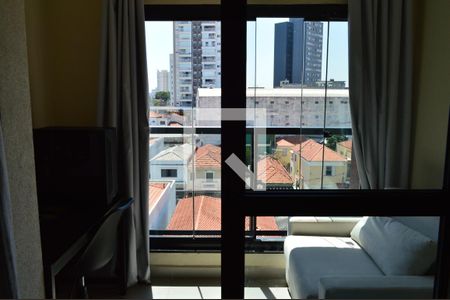 Varanda da Sala de apartamento para alugar com 1 quarto, 39m² em Cambuci, São Paulo