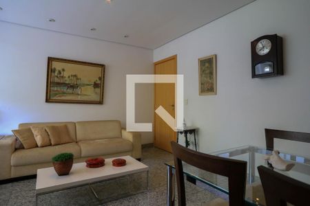 Sala de apartamento para alugar com 3 quartos, 90m² em Lourdes, Belo Horizonte