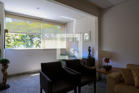 Sala de apartamento para alugar com 3 quartos, 90m² em Lourdes, Belo Horizonte
