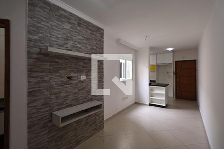 Sala de apartamento à venda com 2 quartos, 100m² em Vila Tibiriçá, Santo André