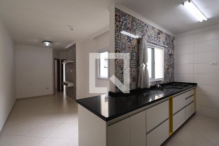 Sala de apartamento à venda com 2 quartos, 100m² em Vila Tibiriçá, Santo André