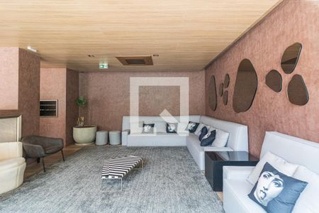 Apartamento à venda com 26m², 1 quarto e sem vagaÁrea gourmet