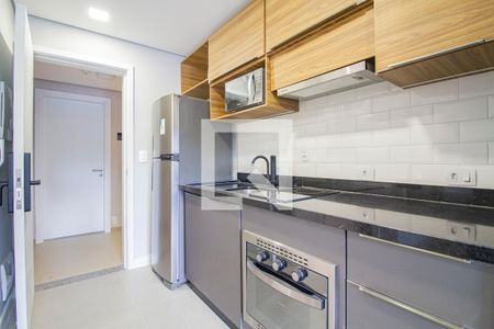 Studio à venda com 25m², 1 quarto e sem vagaCozinha