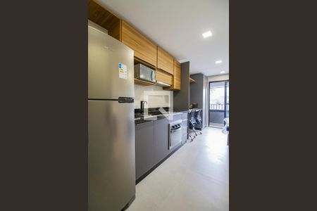 Studio à venda com 25m², 1 quarto e sem vagaCozinha