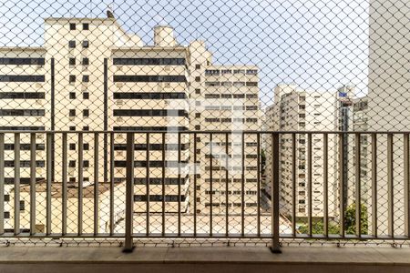 Varanda de apartamento para alugar com 3 quartos, 107m² em Higienópolis, São Paulo