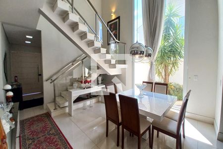 Sala de Jantar de casa de condomínio à venda com 3 quartos, 268m² em Swiss Park, Campinas