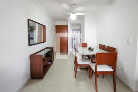 Sala de apartamento para alugar com 3 quartos, 85m² em Mirim, Praia Grande