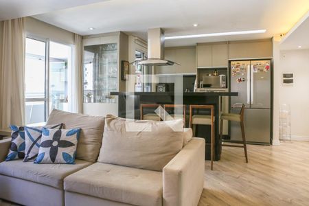 Sala de apartamento à venda com 2 quartos, 76m² em Perdizes, São Paulo