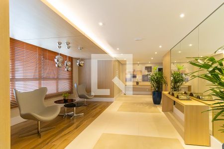 Studio à venda com 52m², 1 quarto e 1 vagaÁrea comum - Hall social