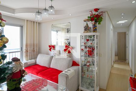 Sala de apartamento à venda com 2 quartos, 54m² em Vila Liviero, São Paulo