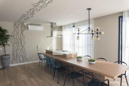 Apartamento à venda com 24m², 1 quarto e sem vaga Apartamento à venda com 24m², 1 quarto e sem vagaÁrea comum - Salão de festas