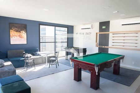 Apartamento à venda com 24m², 1 quarto e sem vaga Apartamento à venda com 24m², 1 quarto e sem vagaÁrea comum - Salão de jogos