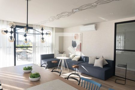 Apartamento à venda com 24m², 1 quarto e sem vaga Apartamento à venda com 24m², 1 quarto e sem vagaÁrea comum - Salão de festas