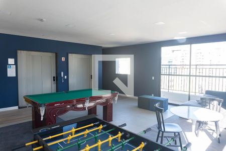 Apartamento à venda com 24m², 1 quarto e sem vaga Apartamento à venda com 24m², 1 quarto e sem vagaÁrea comum - Salão de jogos