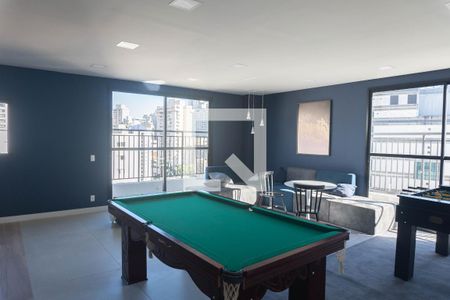 Apartamento à venda com 24m², 1 quarto e sem vaga Apartamento à venda com 24m², 1 quarto e sem vagaÁrea comum - Salão de jogos