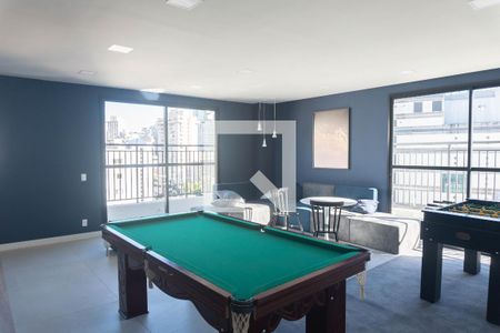 Apartamento à venda com 24m², 1 quarto e sem vaga Apartamento à venda com 24m², 1 quarto e sem vagaÁrea comum - Salão de jogos