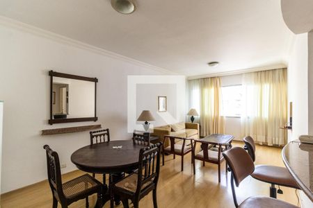 Sala de apartamento à venda com 1 quarto, 62m² em Vila Buarque, São Paulo