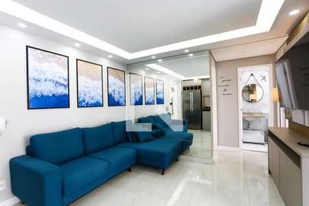 Sala de apartamento para alugar com 2 quartos, 58m² em Vila Andrade, São Paulo
