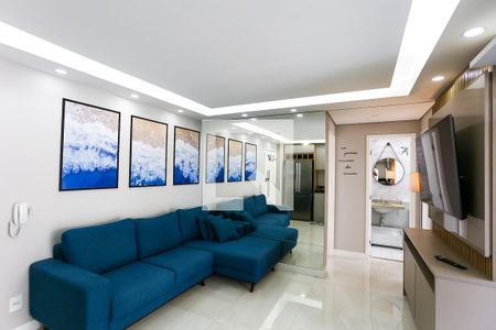 Sala de apartamento para alugar com 2 quartos, 58m² em Vila Andrade, São Paulo