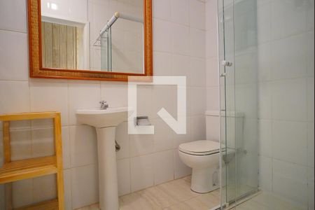 Banheiro de casa para alugar com 1 quarto, 70m² em Centro, Florianópolis