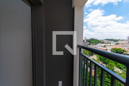 Varanda da Sala de apartamento à venda com 1 quarto, 28m² em Vila Independência, São Paulo
