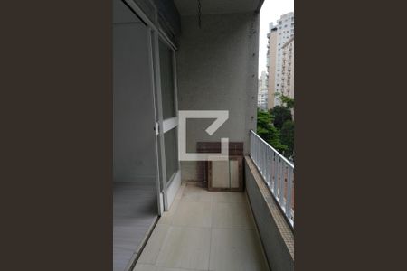 Varanda da Sala de apartamento para alugar com 2 quartos, 100m² em Cerqueira César, São Paulo