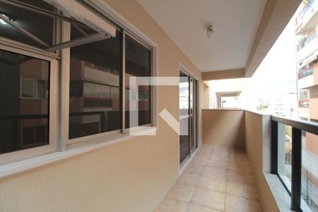 Varanda da Sala de apartamento para alugar com 2 quartos, 76m² em Freguesia (jacarepaguá), Rio de Janeiro