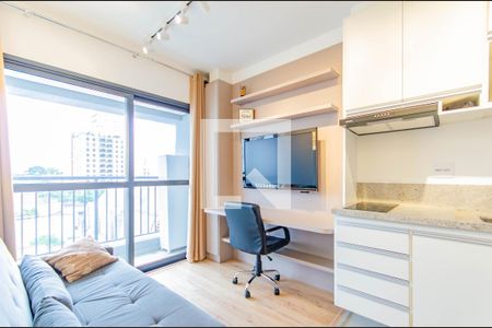Sala/Cozinha de kitnet/studio para alugar com 1 quarto, 33m² em Ipiranga, São Paulo