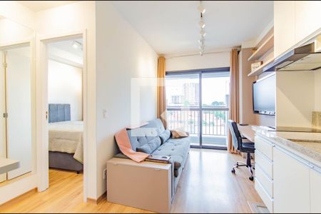 Sala/Cozinha de kitnet/studio para alugar com 1 quarto, 33m² em Ipiranga, São Paulo