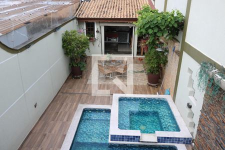 Casa à venda com 376m², 3 quartos e 4 vagasVista varanda da Suíte