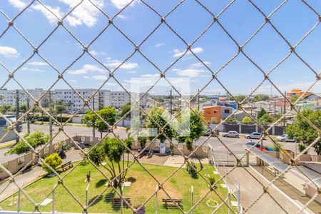 Sala/Cozinha-Vista de apartamento para alugar com 2 quartos, 50m² em Igara, Canoas