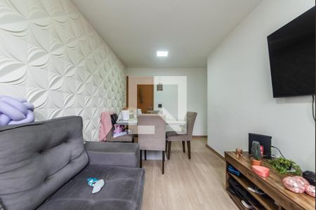 Sala de apartamento para alugar com 1 quarto, 40m² em Jardim Jamaica, Santo André