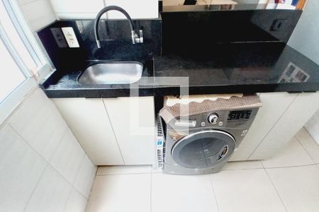 Apartamento à venda com 43m², 2 quartos e 1 vagaDetalhe da area de serviço