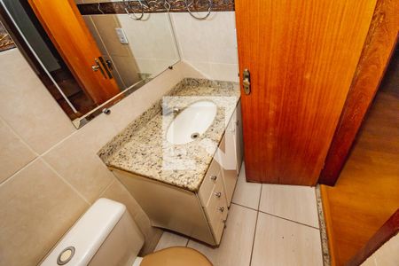 Banheiro Social de apartamento à venda com 2 quartos, 60m² em Santa Amélia, Belo Horizonte