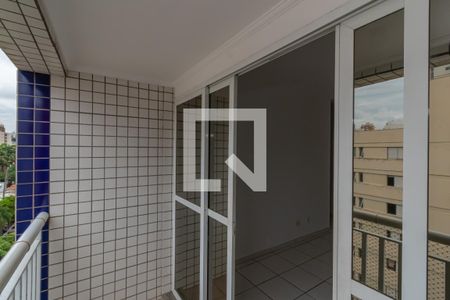 Varanda Sala de Estar/Jantar  de apartamento para alugar com 2 quartos, 80m² em Vila Itapura, Campinas