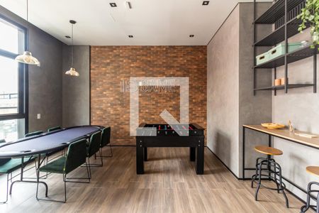 Studio à venda com 27m², 1 quarto e sem vaga Studio à venda com 27m², 1 quarto e sem vagaÁrea Comum - Sala de Jogos