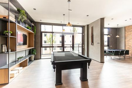 Studio à venda com 27m², 1 quarto e sem vaga Studio à venda com 27m², 1 quarto e sem vagaÁrea Comum - Sala de Jogos