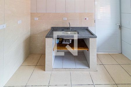 Cozinha de casa para alugar com 1 quarto, 40m² em Jardim Dracena, São Paulo