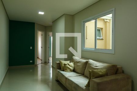 Sala de apartamento à venda com 2 quartos, 50m² em Jardim Paraíso, Santo André