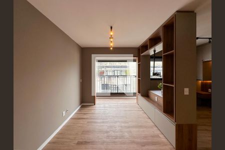 Sala de apartamento para alugar com 1 quarto, 31m² em Campo Belo, São Paulo