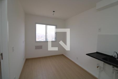 Sala/Cozinha de apartamento para alugar com 1 quarto, 24m² em Cidade Satélite Santa Bárbara, São Paulo