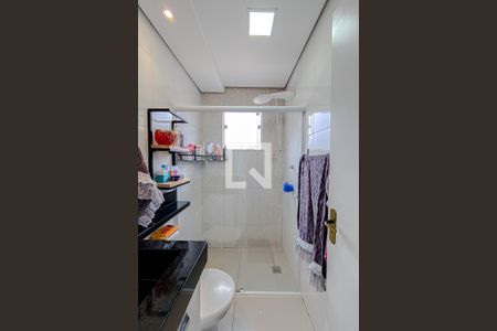 Casa de condomínio à venda com 103m², 2 quartos e 1 vagaBanheiro da Suíte