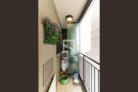 Varanda de kitnet/studio para alugar com 1 quarto, 26m² em Centro, São Paulo