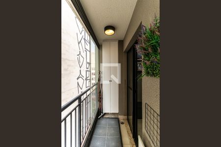 Varanda de kitnet/studio para alugar com 1 quarto, 26m² em Centro, São Paulo