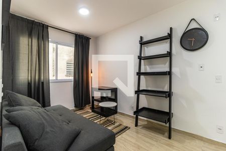 Sala de apartamento para alugar com 1 quarto, 25m² em Vila Buarque, São Paulo