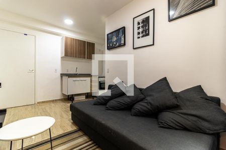Sala de apartamento para alugar com 1 quarto, 25m² em Vila Buarque, São Paulo